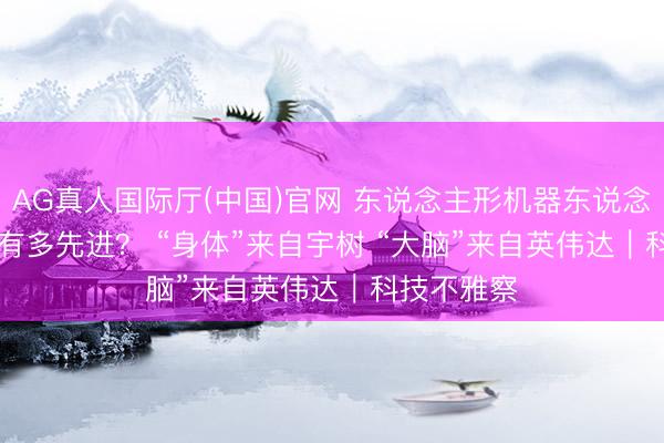 AG真人国际厅(中国)官网 东说念主形机器东说念主H2Plus有多先进？ “身体”来自宇树 “大脑”来自英伟达｜科技不雅察